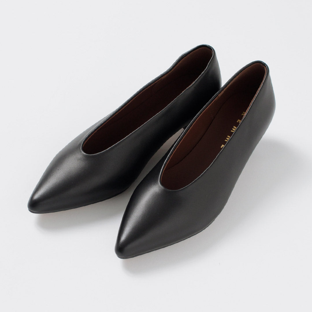 REMME（レメ） ポインテッド パンプス / レディース 靴 ローヒール 本