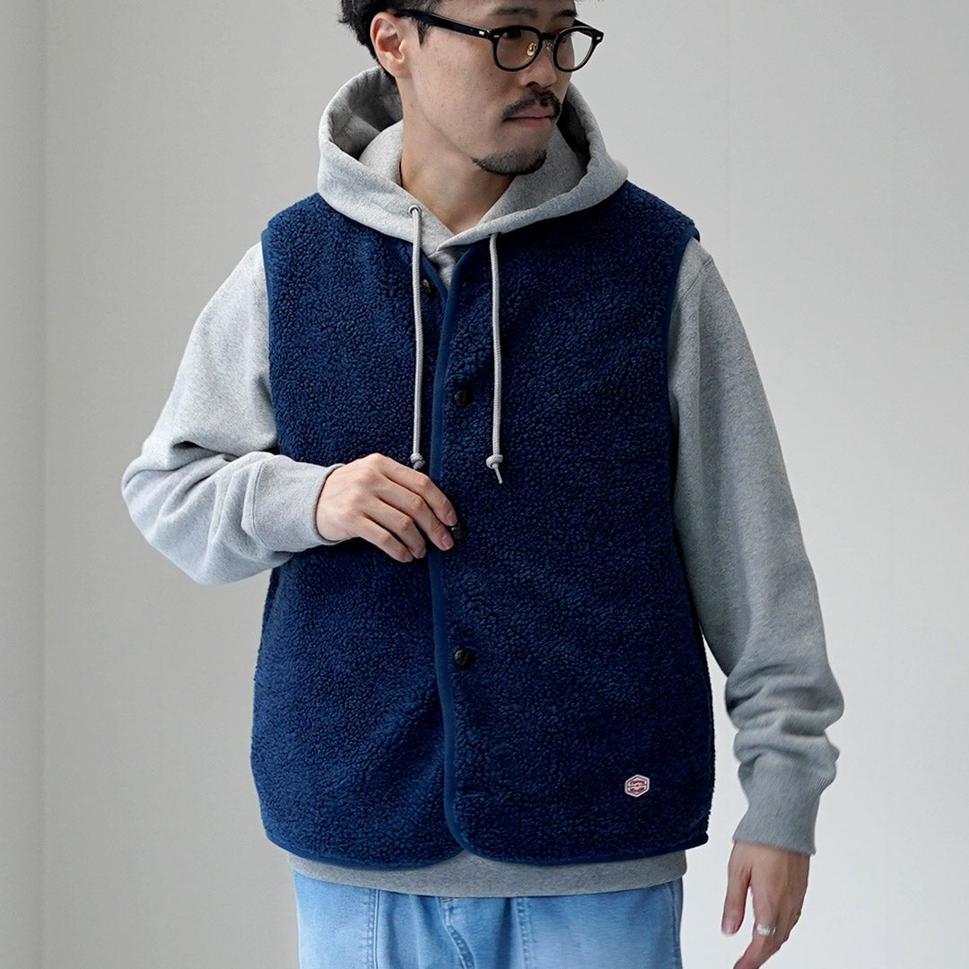 VINCENT ET MIREILLE（ヴァンソン エ ミレイユ） ボアベスト プレイド