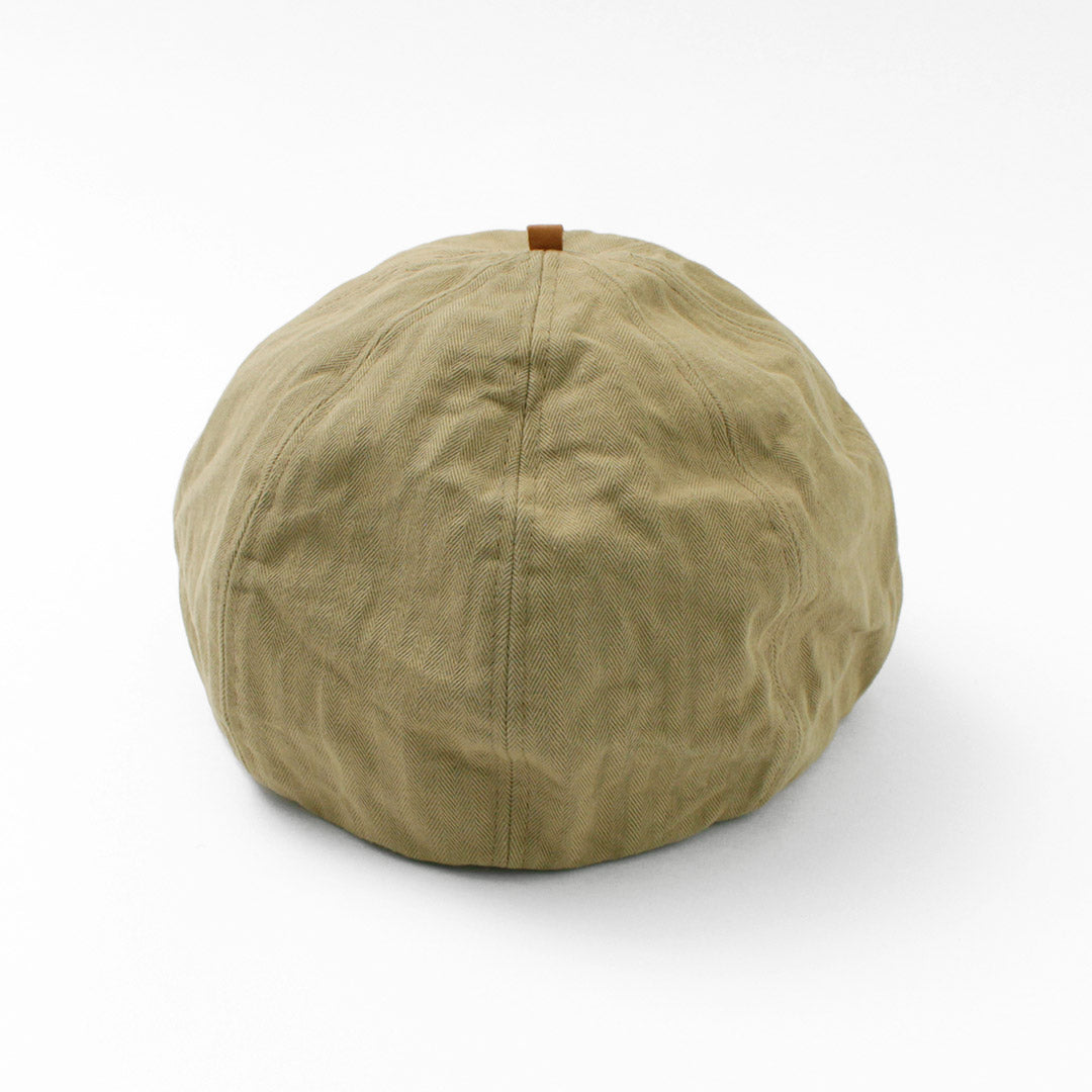 30％OFF】HIGHER（ハイアー）別注 ヴィンテージヘリンボン ベレー