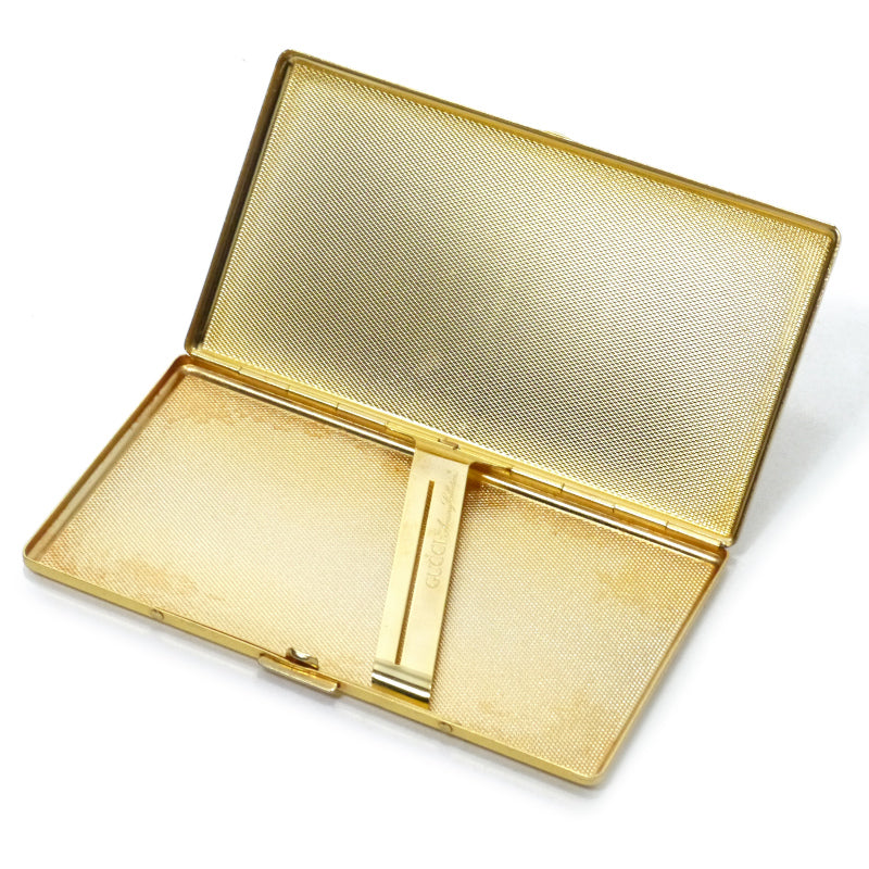 OLD Gucci シガレット/カードケース（ゴールド） – Vintage Shop Rococo