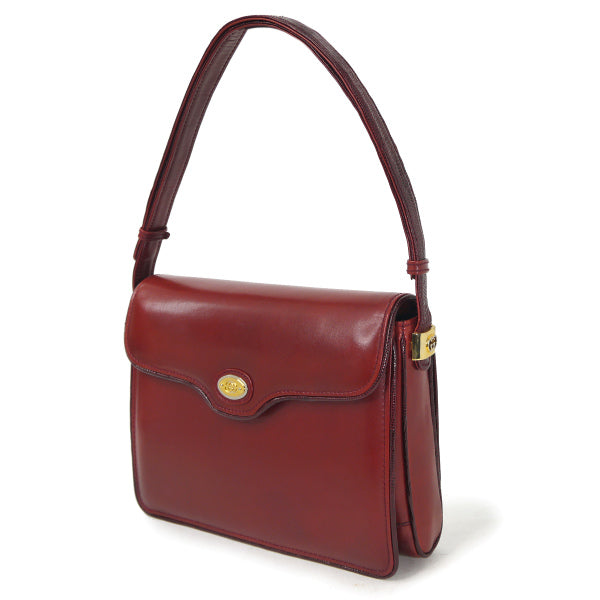 OLD Gucci リザード×革コンビ2WAYショルダー （深赤） – Vintage Shop