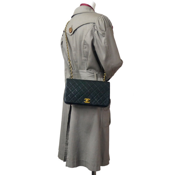 OLD CHANEL 80s定番マトラッセ フルフラップチェーンバッグ – Vintage
