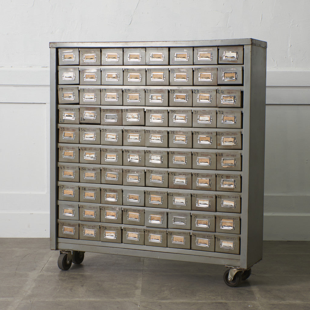 ヴィンテージ メタル ツールキャビネット｜rocca rocca