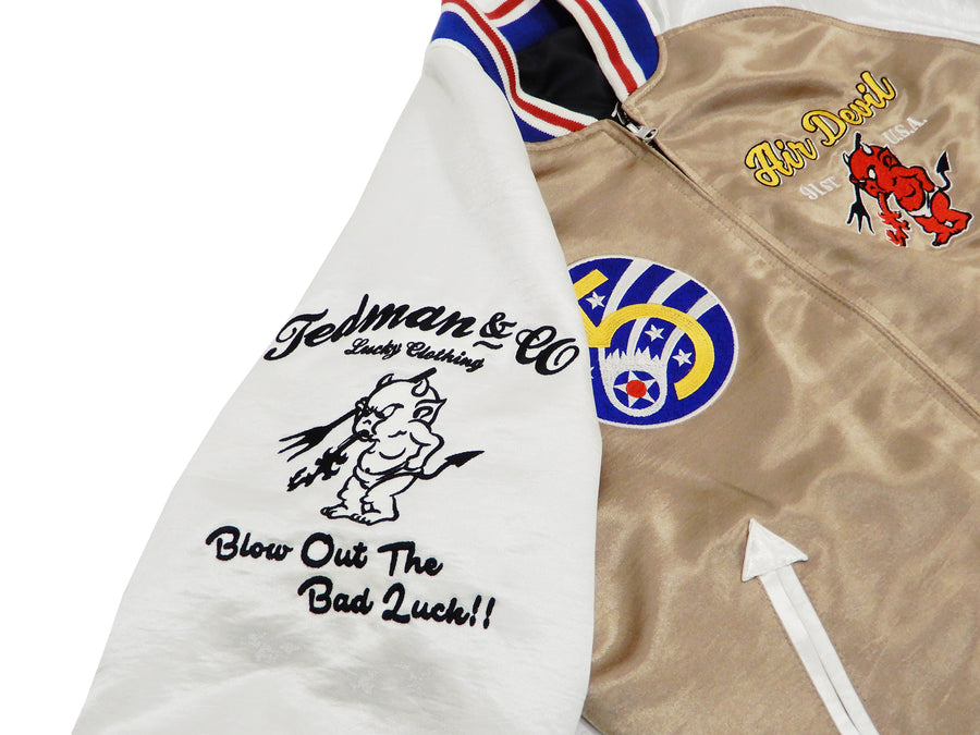 Tedman Sukajan Jacket Men's Reversible Embroidered Souvenir Jacket