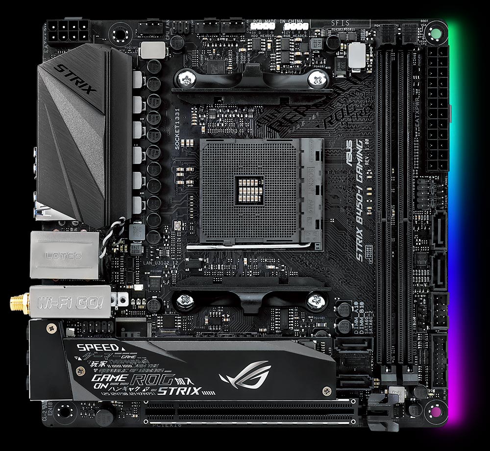 Meet the ROG Strix B450-I Gaming and Strix B450-F Gaming