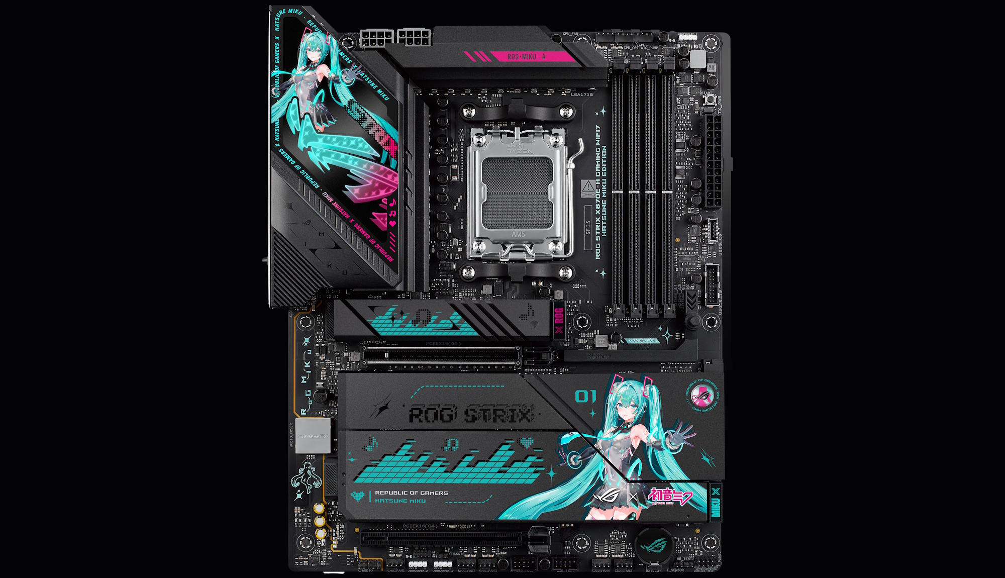 Hatsune Miku and ROG deliver a killer lineup of gaming hardware