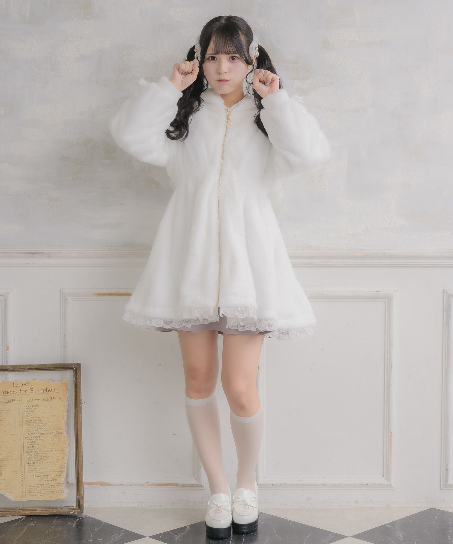 うさ耳ファーコート | Rlab store