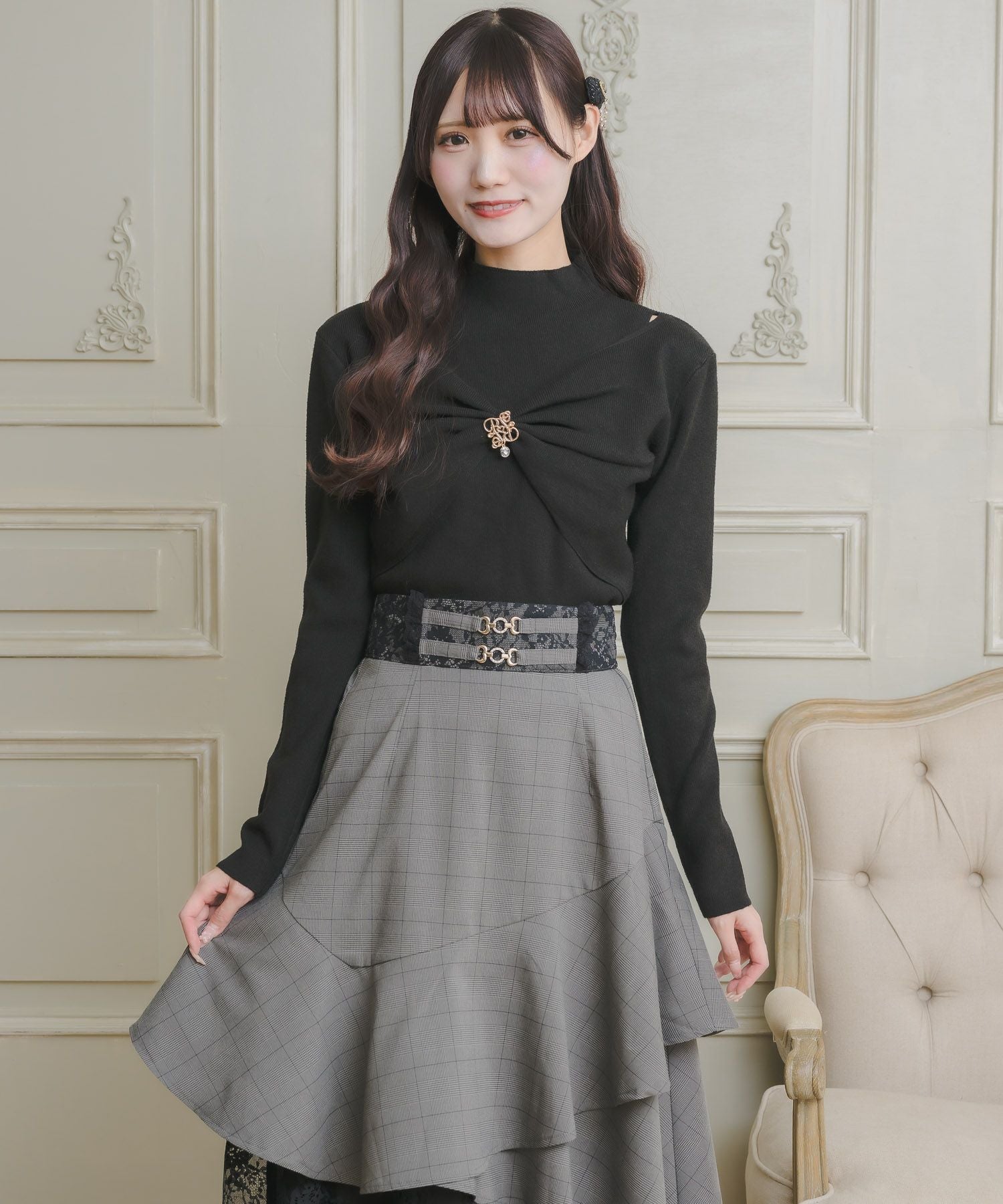 ブローチリボンニット | Rlab store