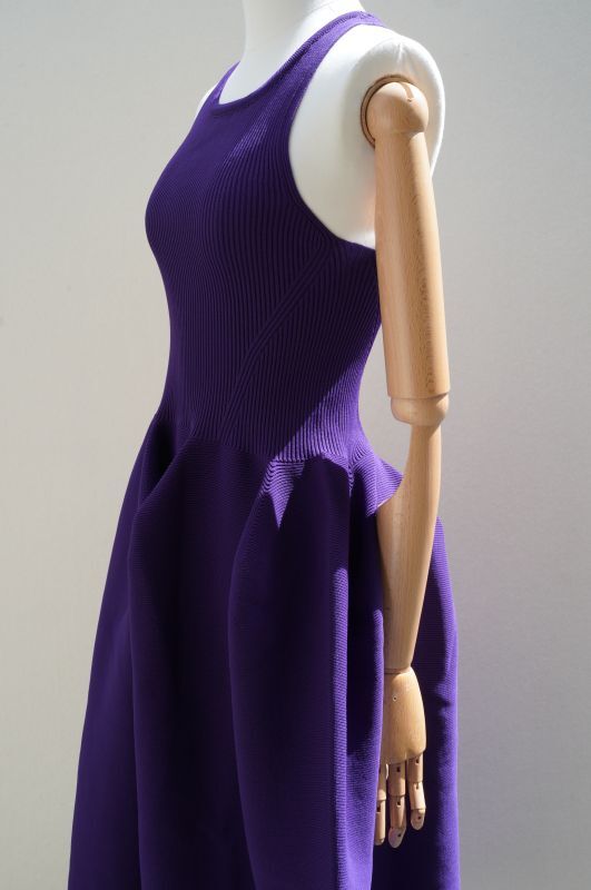 CFCL POTTERY HS SLEEVELESS DRESS col.VIOLET - rollot