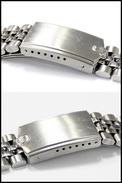 USA ジュビリーブレス 19mm 王冠飛び出し ROLEX純正 デべそ王冠