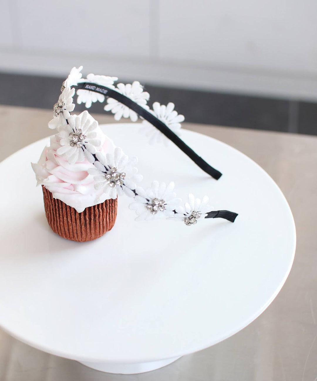 クレオ 花 ヘッドドレス カチューシャ(3color)