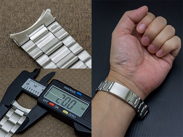 RG-2449 | ロレックス 20mm 巻き込みブレスレット Ref.7836 ROLEX