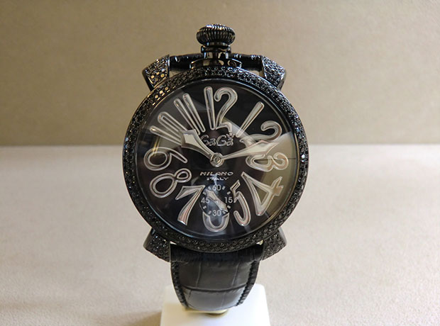 ガガミラノ アフターブラックダイヤ PVD | ブランド時計・Royce Japan