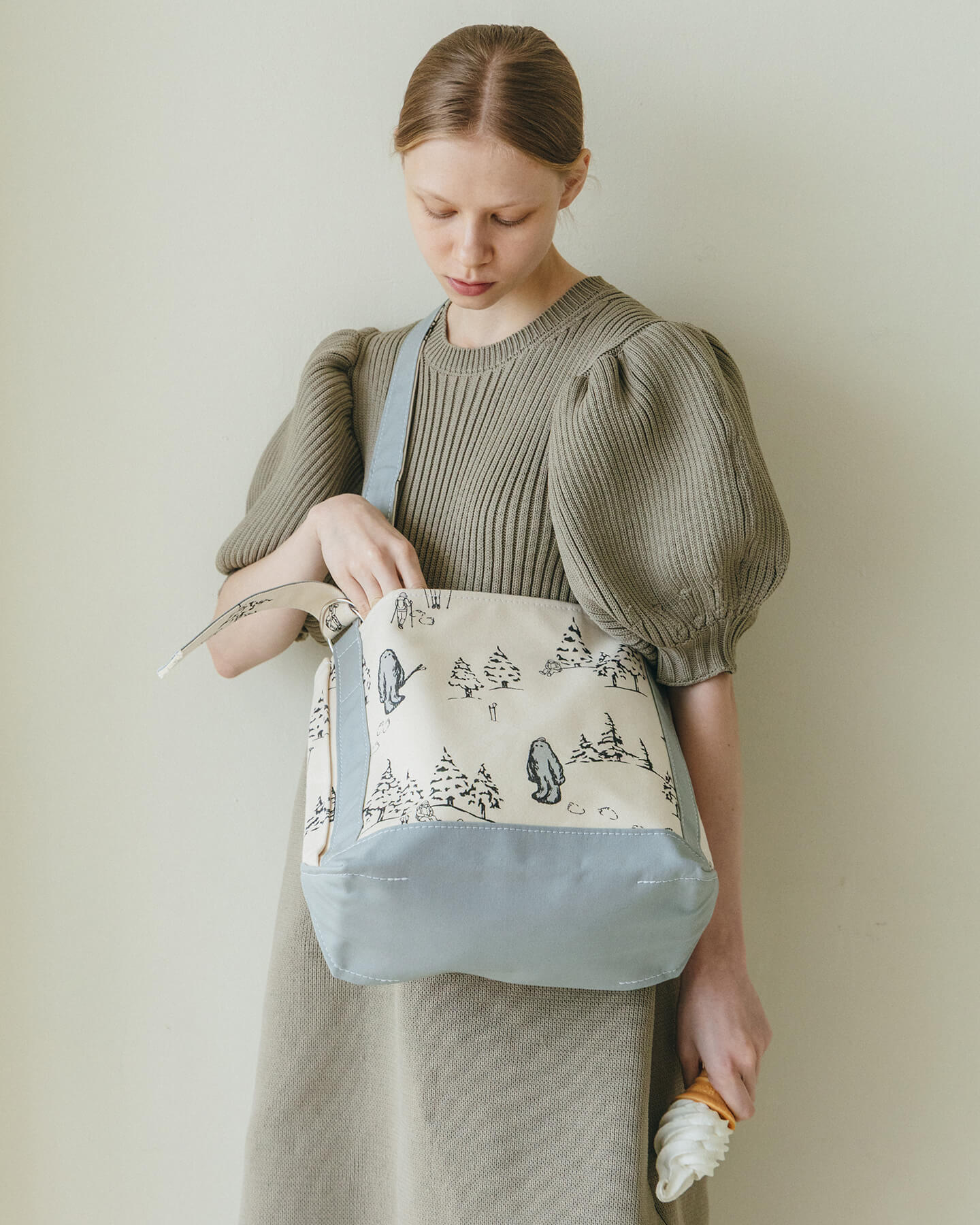 BAGUETTE TOTE / BRANCH TOTE FOR KNITTERS | Miknits 2025 - ほぼ日