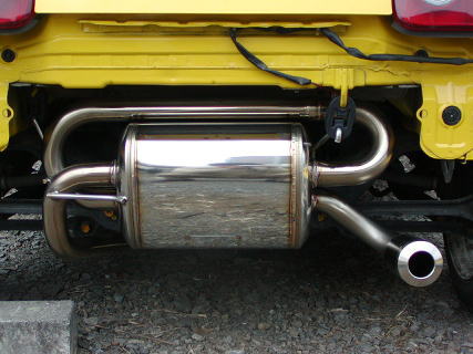 ビートの無限マフラー