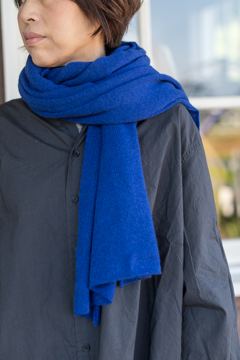 ANSPINNEN スーパーファインカシミヤ ハンドフレームドストール