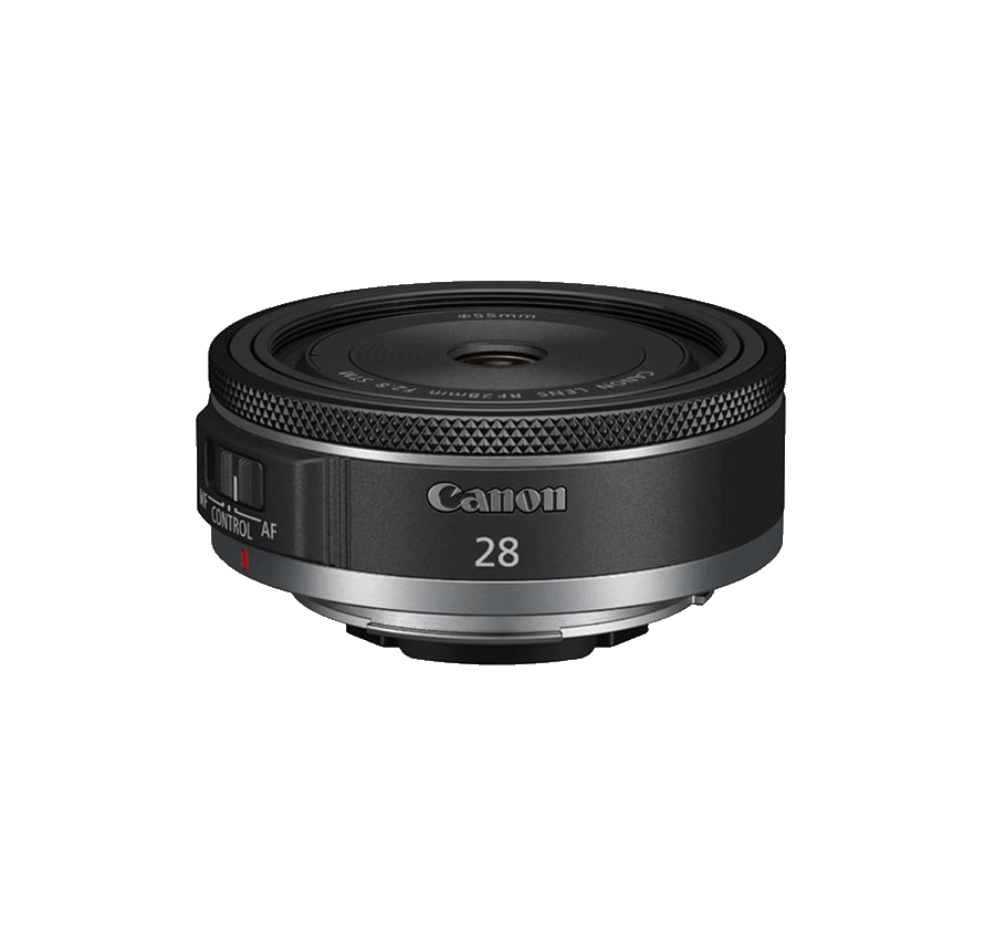 カメラレンズレンタル] キャノン CANON RF 28mm F2.8 STM 単焦点レンズ