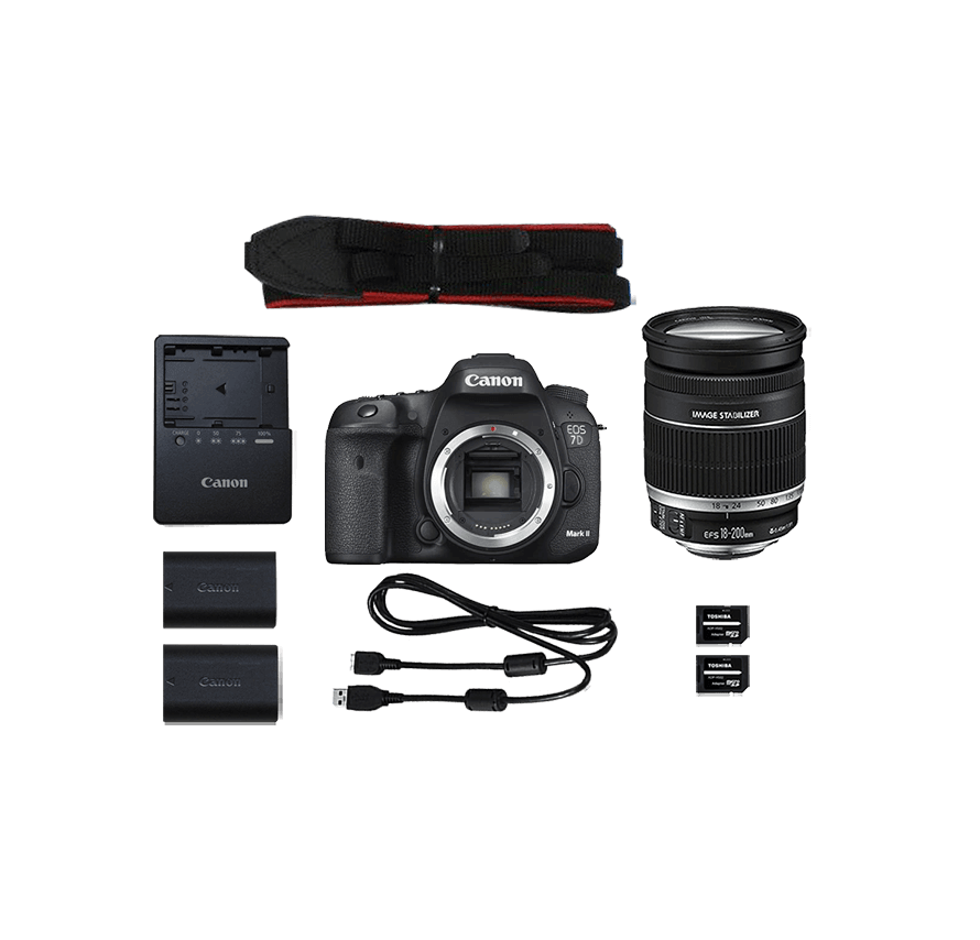 レンタル] キャノン Canon EOS 7D Mark II 広角望遠レンズセット｜一眼