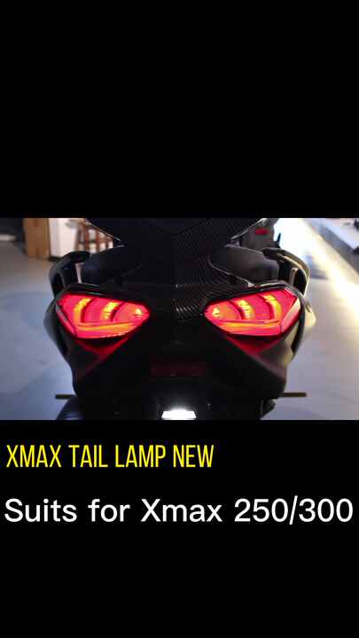 YAMAHA XMAX 250/300 カスタムテールライト LED リアブレーキランプ