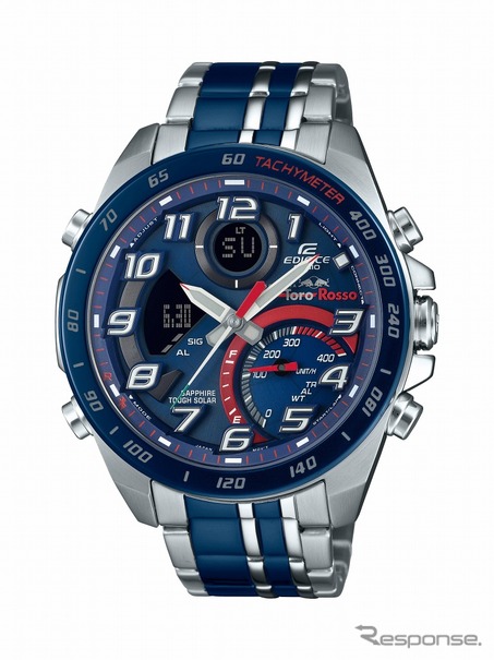 カシオの高機能ウォッチ「エディフィス」、トロロッソとのコラボモデル