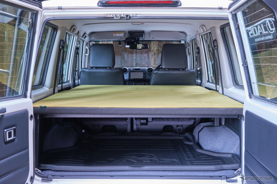新型『ランドクルーザー70』専用ベッドキット、トイファクトリーが開発