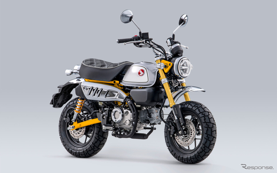 ホンダ モンキー125 がチェック柄シート採用…2024年モデル