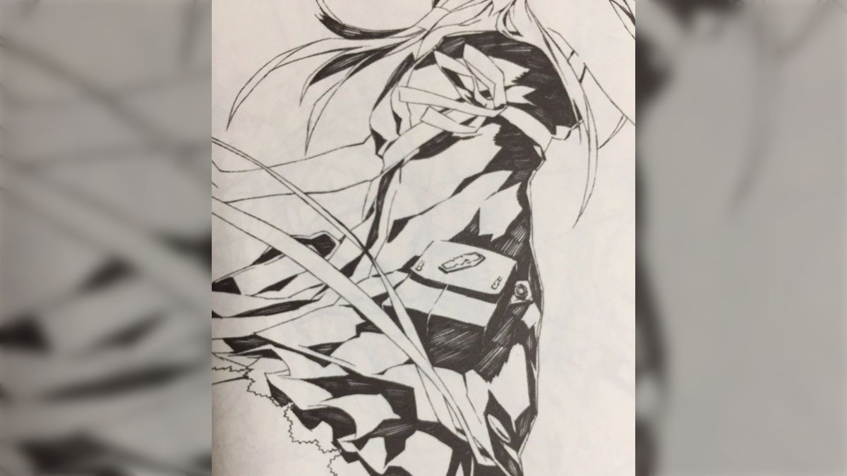 三輪士郎先生の「# 私の絵でどうやって描いてるか知りたいところ