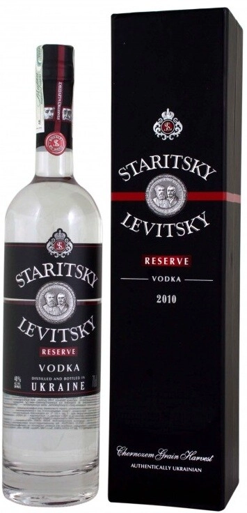 Vodka Staritsky & Levitsky Reserve, gift box, 700 ml Staritsky