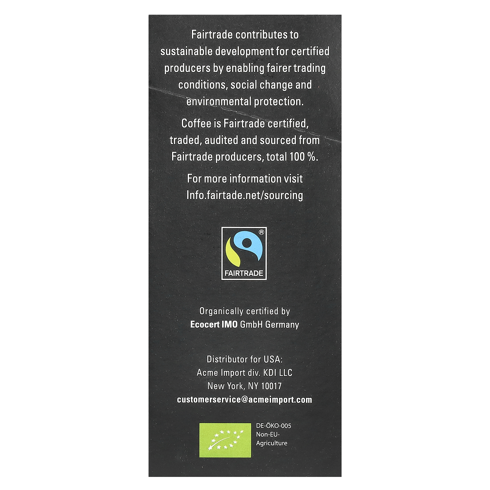 Mount Hagen Grocery Food: Organic Fairtrade Instant Coffee, 25