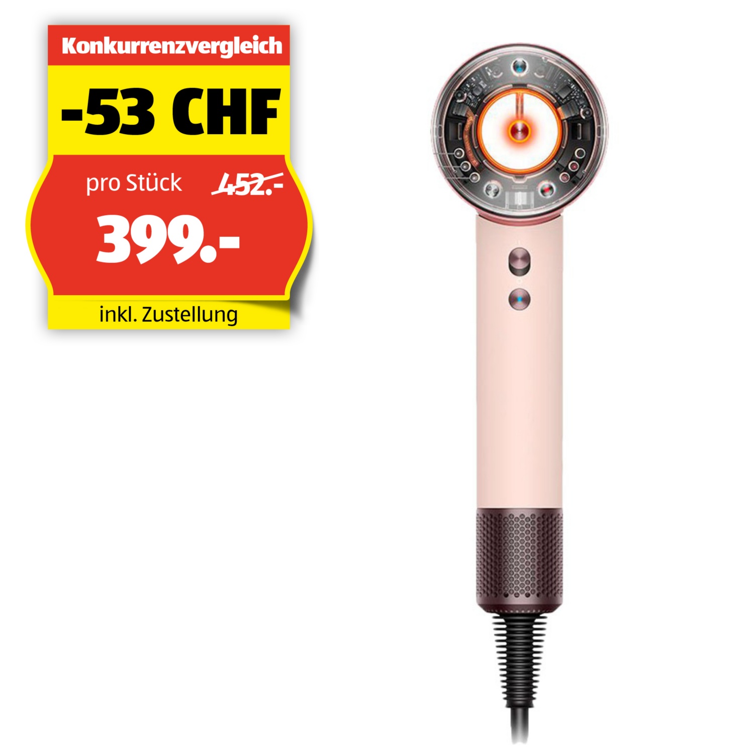 DYSON Supersonic Nural Haarföhn HD16, Ceramic Pink | ALDI SUISSE