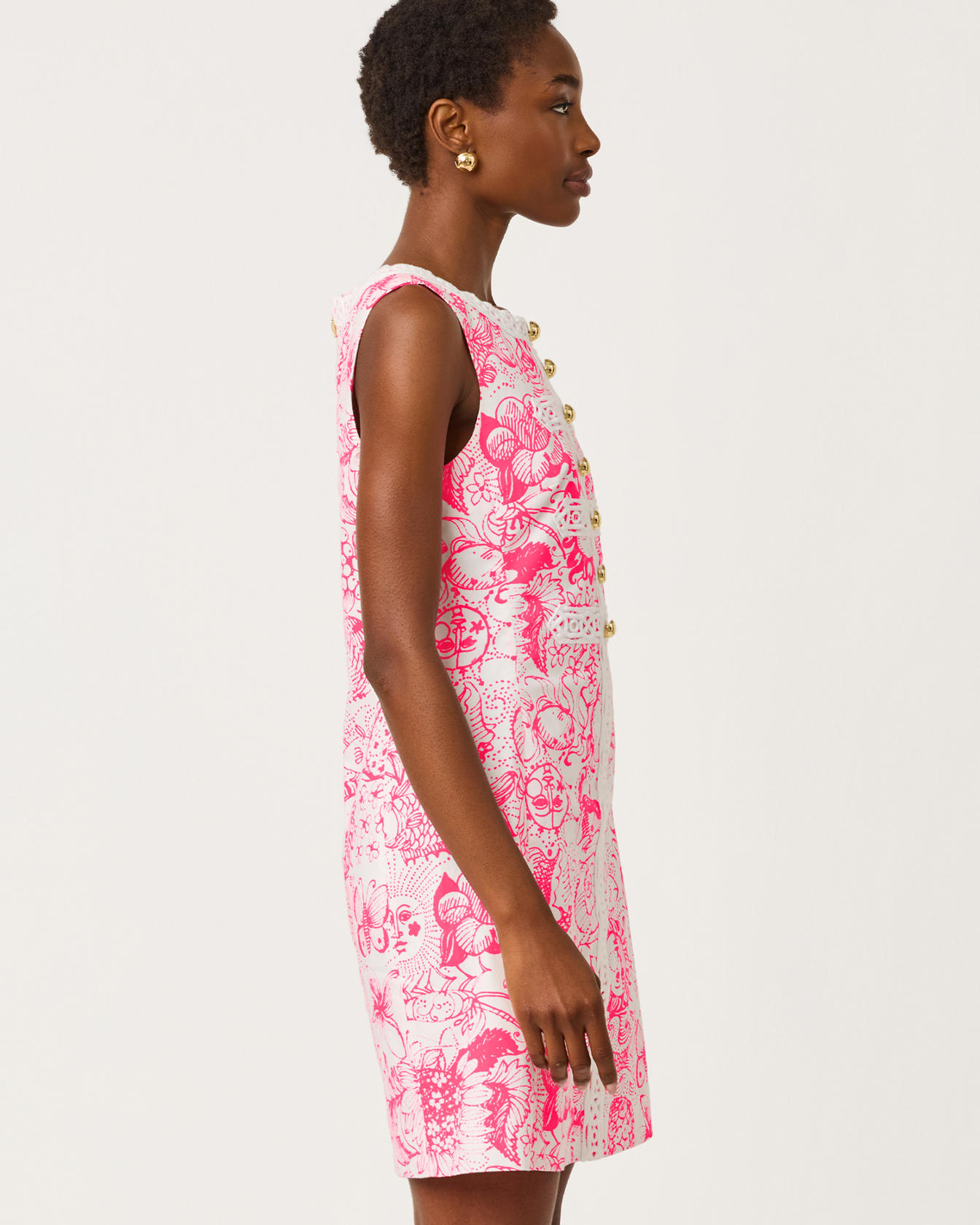 Wister Stretch Shift Dress | Cherry Blossom Pink | Lilly Pulitzer