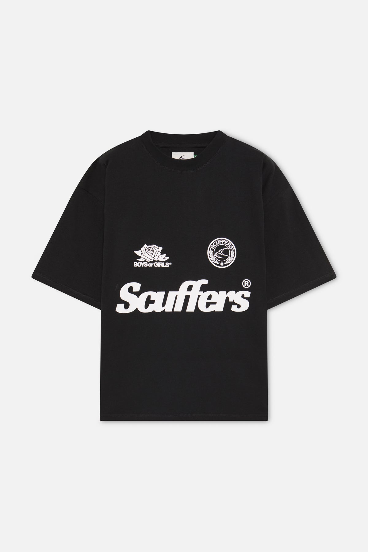 Pearl Black T-Shirt – Scuffers