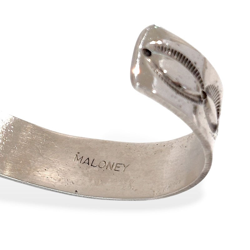 インディアンジュエリー ナバホ スタンプワーク バングル LEONARD