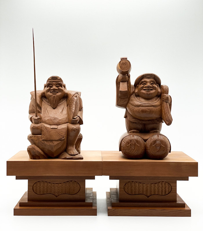 恵比寿大黒 日本彫 - さぬき秀芸