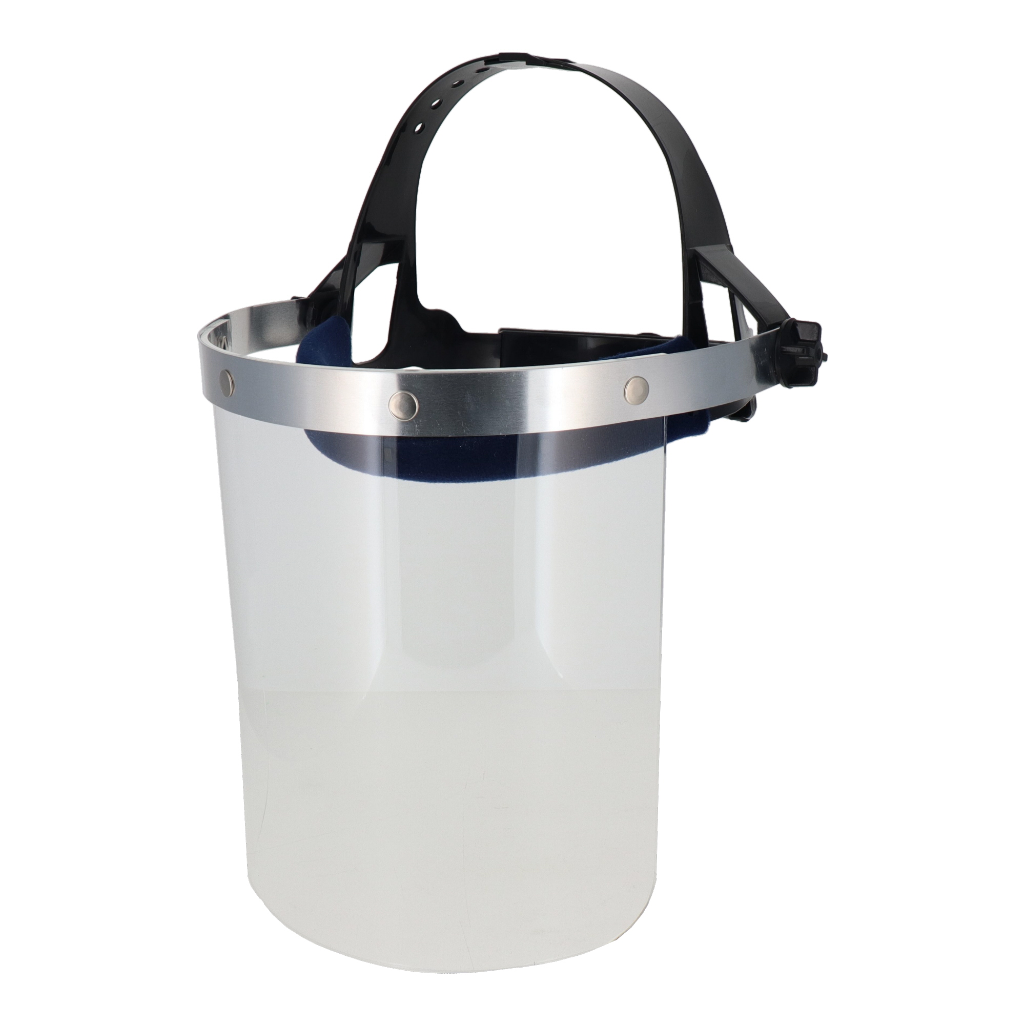 No.650 安全・保護用品 防災面 円筒型防災面（かぶり面）透明｜株式