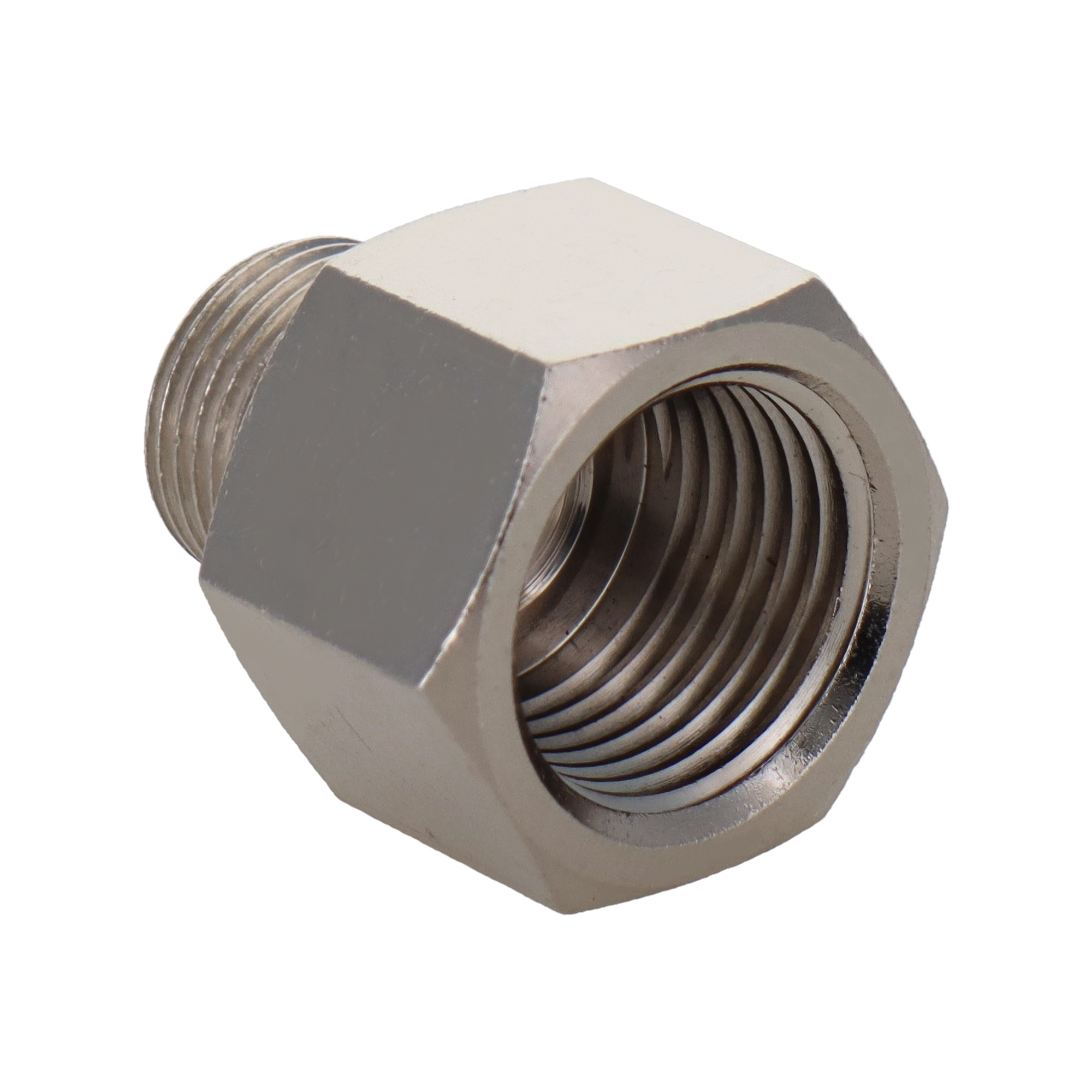 084 エアーパーツ ニップル 異径ニップルソケット R3/8×Rc1/2｜株式