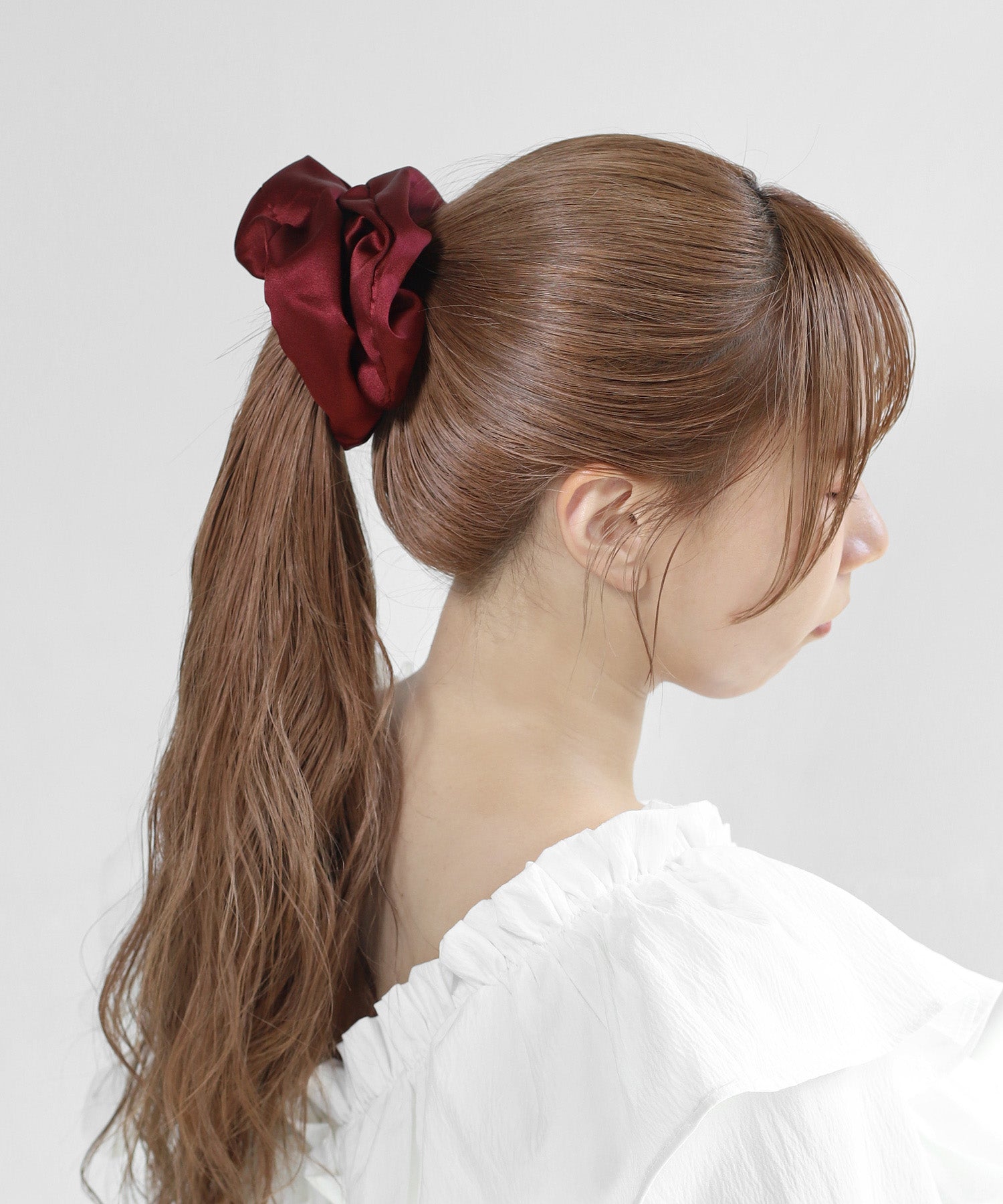 ANEMONE HAIR】シルクシュシュ｜アネモネ・シエナロゼ・ミミサンジュウ