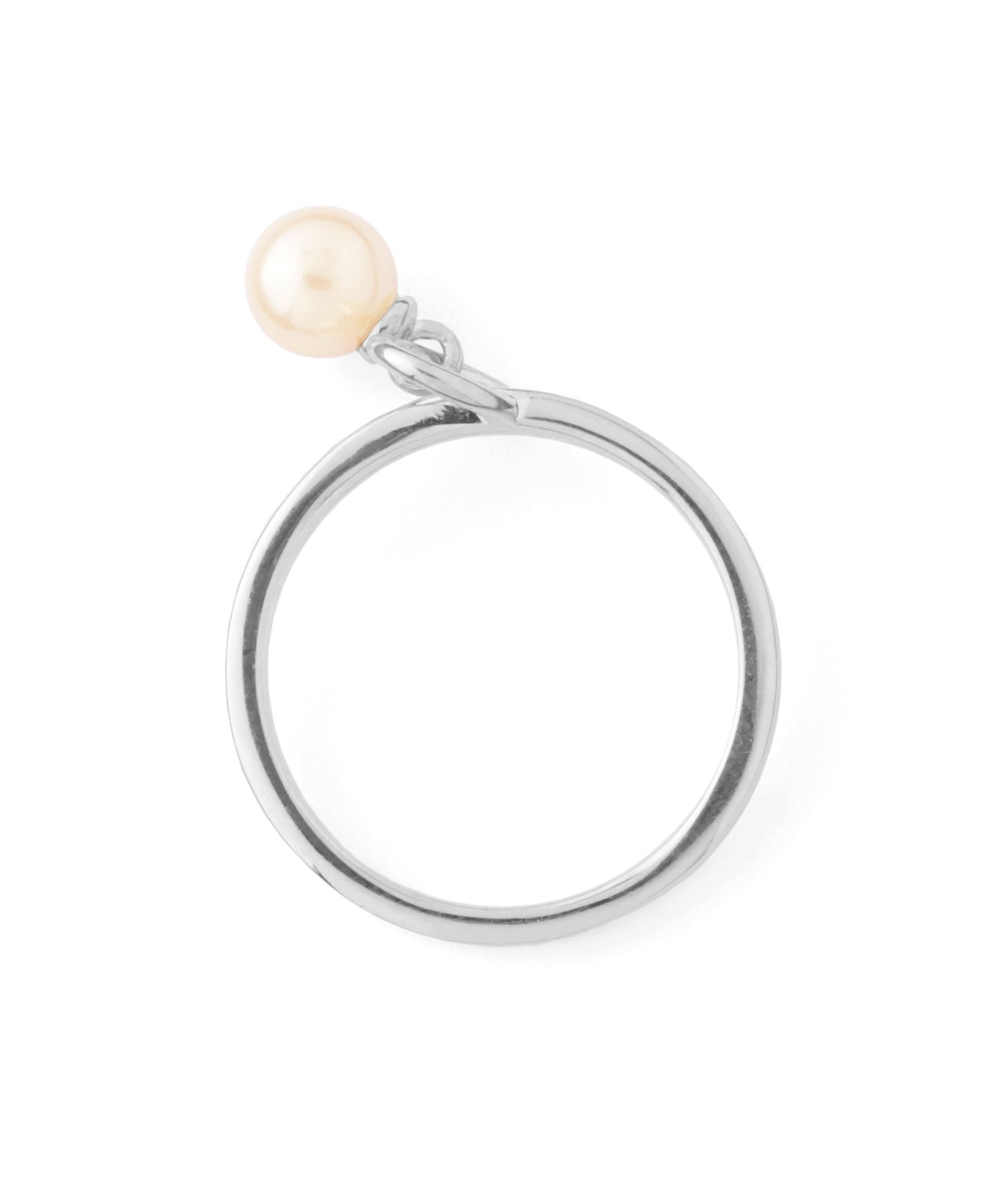 ANEMONE】パールチャームリング[silver925]｜アネモネ・シエナロゼ