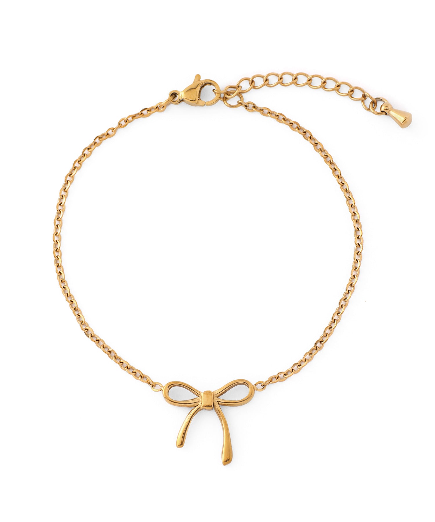 ANEMONE】【ステンレス】メタルリボンブレスレット｜アネモネ