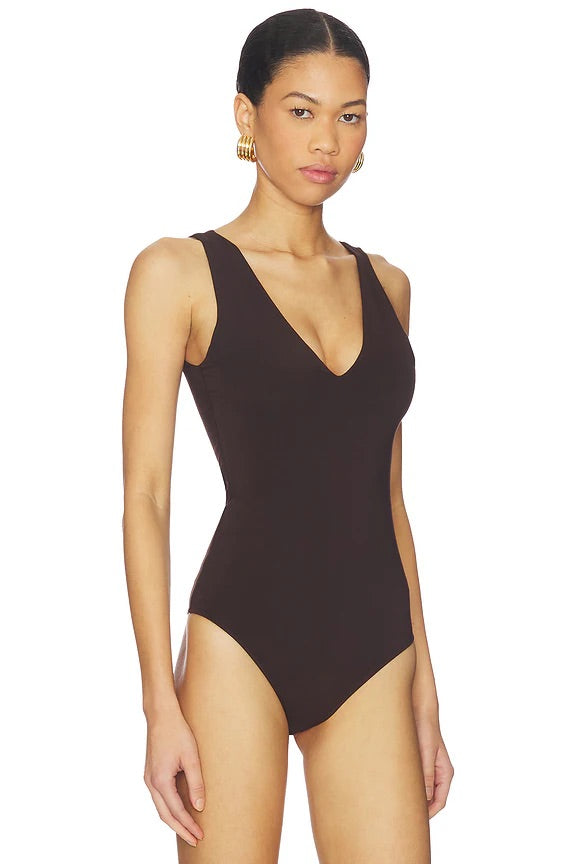 Plunge V Bodysuit – SANS FAFF
