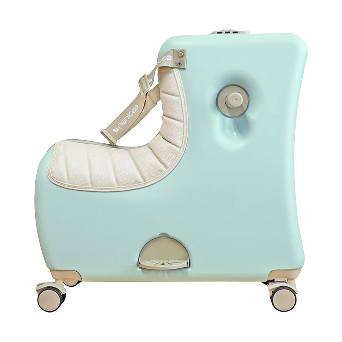 ノリッコ 子どもが乗れるキャリーケース スーツケース シート付き 64L