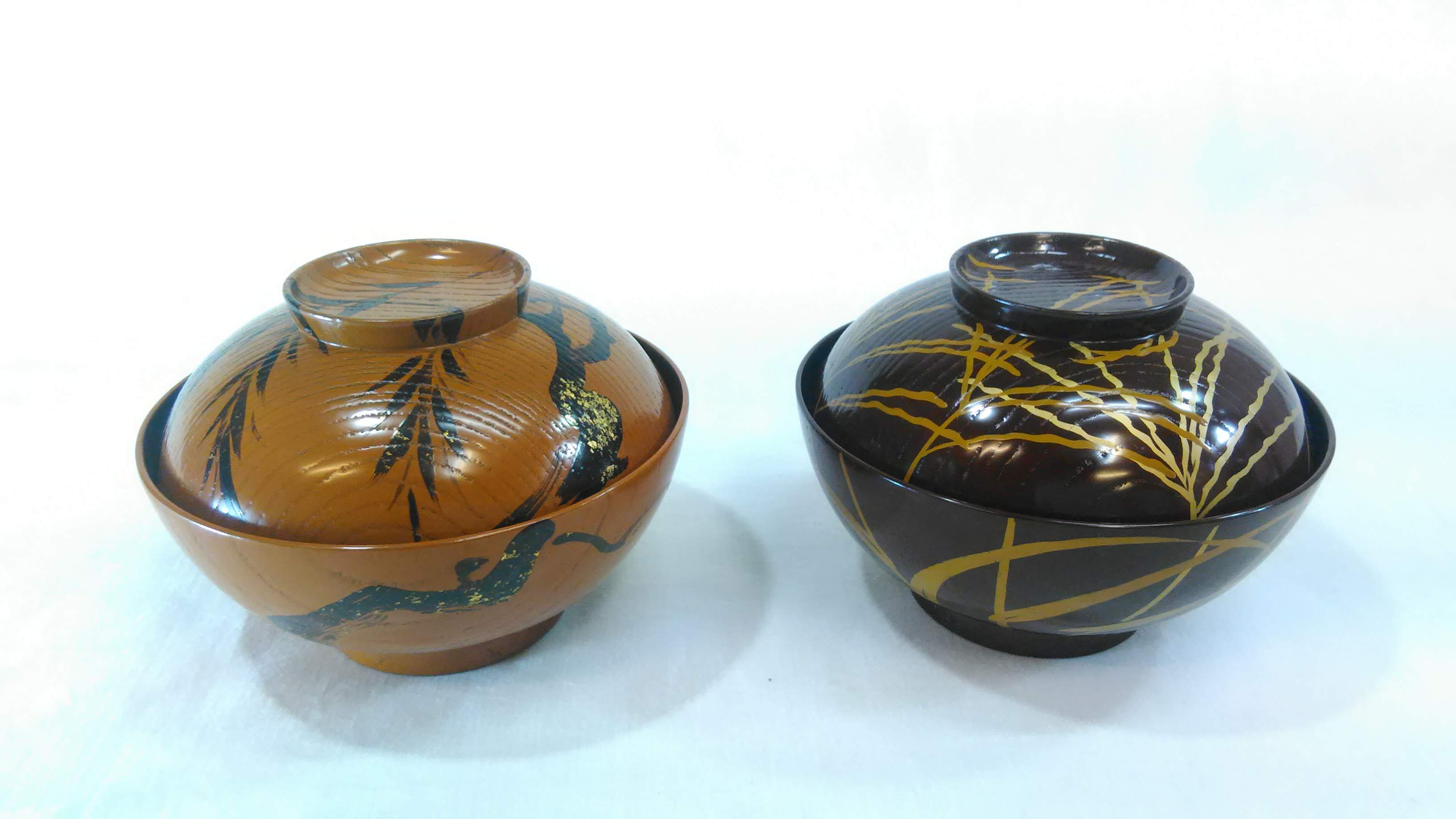 平安十匠作 草花絵替煮物碗 10客