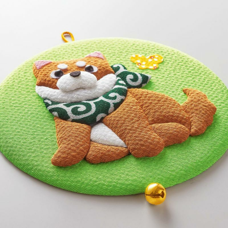 かんたん押絵・おすわり柴犬｜株式会社さくらほりきり