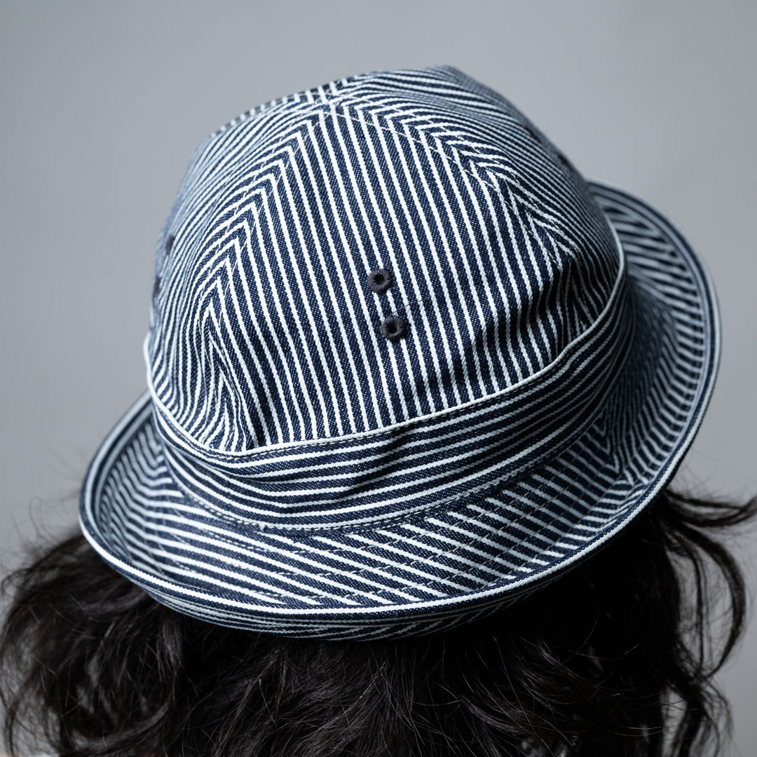 US Navy Hat Hickory indigo – BONCOURA Official Online Store