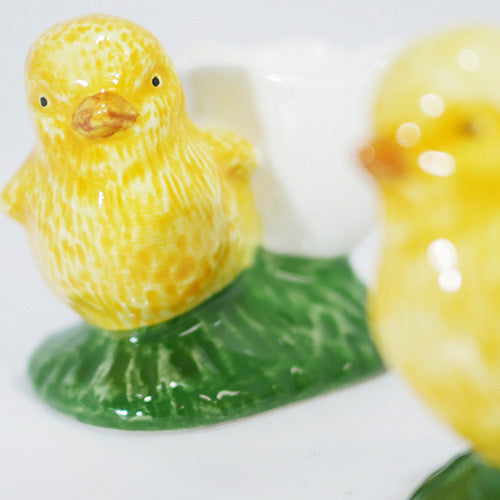 Bordallo Pinheiro】 ポルトガル ボルダロピニェイロ ひよこ エッグ