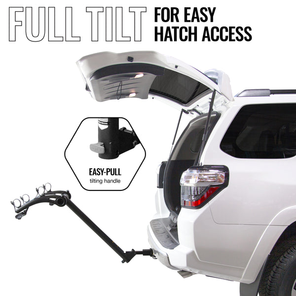 Bones 2-Bike Hitch Rack With Easy Fold Design and Tilting Base – Saris