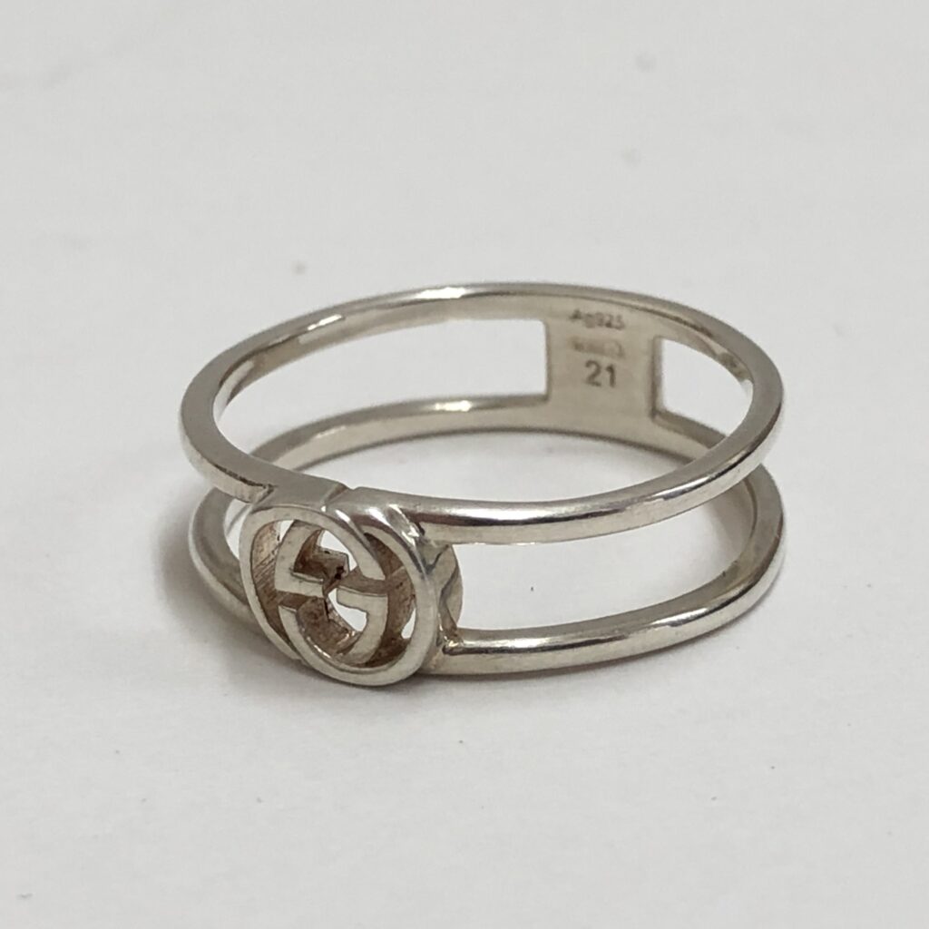 GUCCI（グッチ） インターロッキングG シルバーリングの買取実績