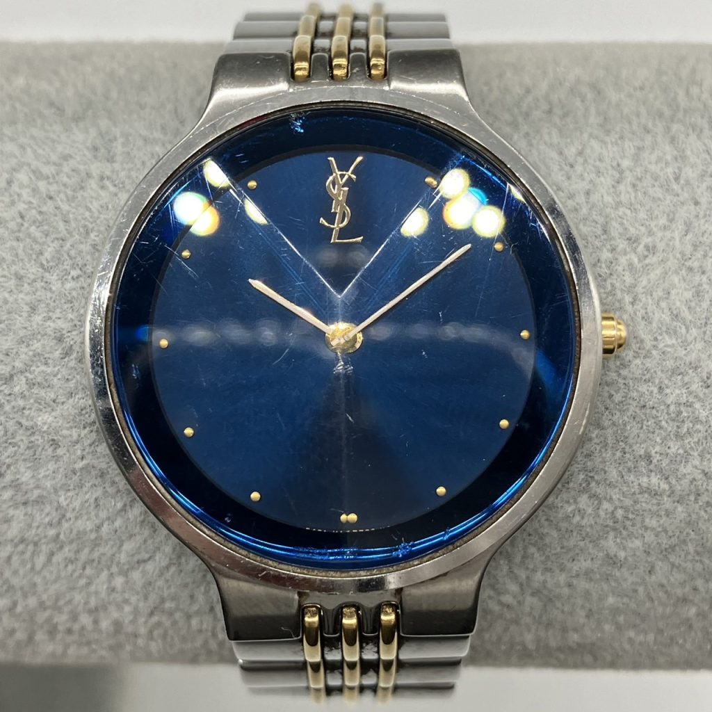 イヴ・サンローラン時計 傷ありの買取実績 | 買取専門店さすがや