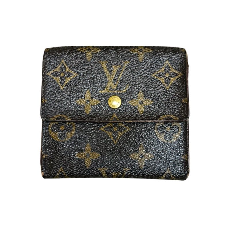 ルイ・ヴィトン モノグラム Wホック財布 ポルトモネ・ビエ・カルト
