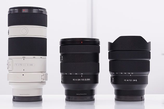 SEL24105Gを中心に考える Eマウントの新しい小三元システム｜ソニー